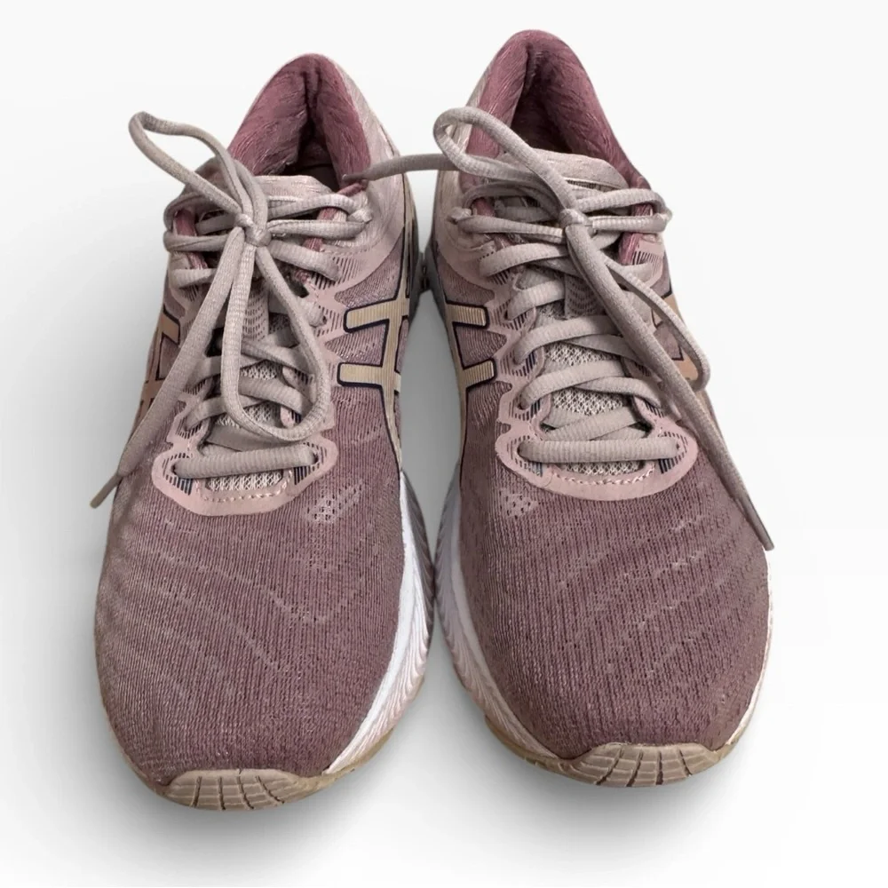 ASICS Gel Nimbus 22 Desert Rose Running Sneakers Womens Size 8 US Walking